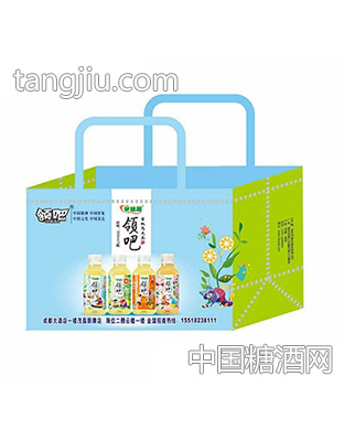梦娃醒领吧茶饮品手提袋