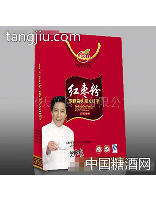 庆文红枣粉礼袋装