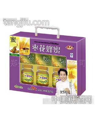 庆文枣花蜂蜜礼品盒