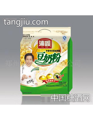 浦鑫中老年无蔗糖豆奶粉700g