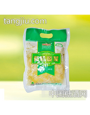 380G有机酸菜丝