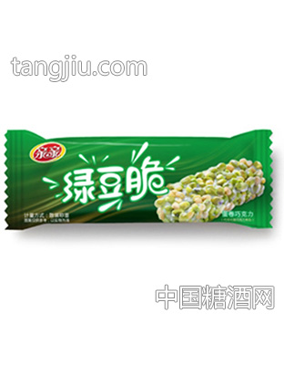 亲亲绿豆脆巧克力