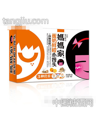 妈妈家蛋奶鲜橙小馒头散称