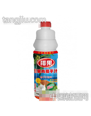 椰快乐1.25L椰果果肉椰子汁