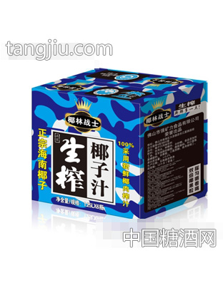 1.25Lx6瓶椰林战士生榨椰子汁