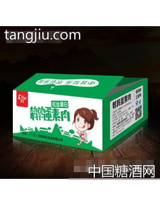 其乐鹌鹑蛋素肉箱
