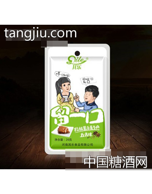 其乐26克留一口五香味