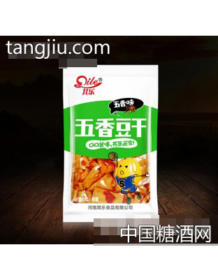 其乐五香豆干