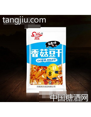 其乐香菇豆干五香味