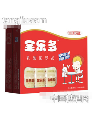 全乐多乳酸菌饮品100mlx40