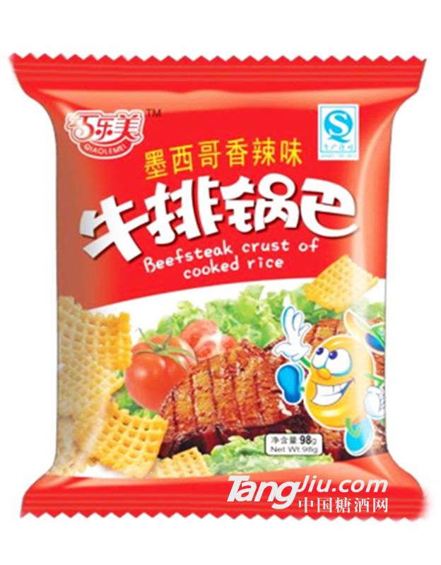 巧乐美牛排锅巴墨西哥香辣味98g