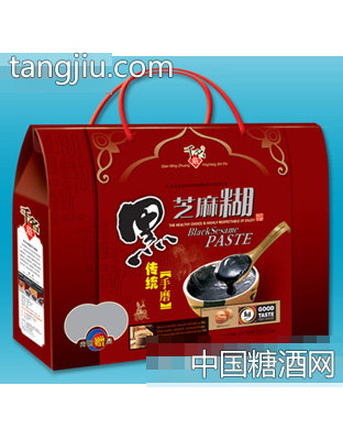 千名庄780g传统手磨黑芝麻礼盒