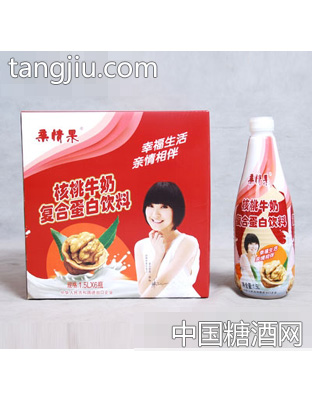 亲情果核桃牛奶复合蛋白饮料