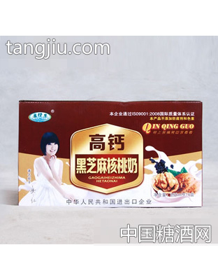 亲情果高钙黑芝麻核桃奶