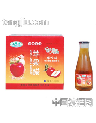 亲情果苹果醋1.5LX6瓶