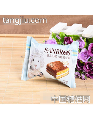 名人巧克力鲜果蛋糕