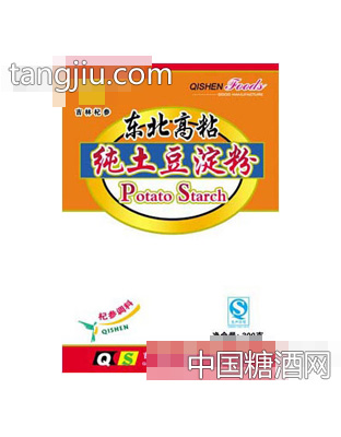 东北高粘纯土豆淀粉