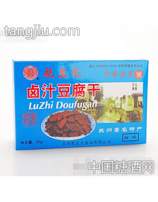 乾生元卤汁豆腐干甜味90g