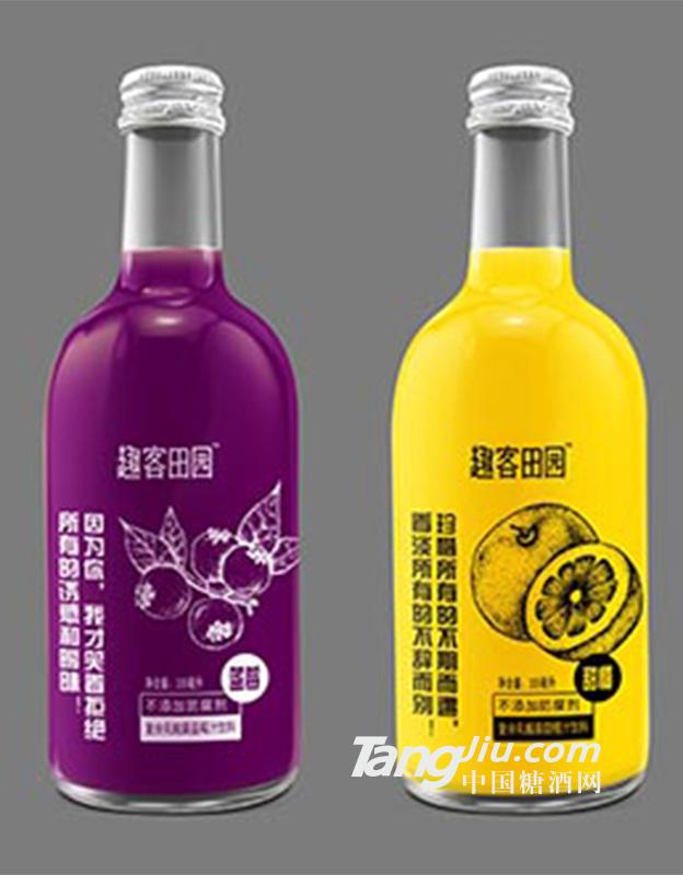 趣客田园乳酸菌发酵果汁