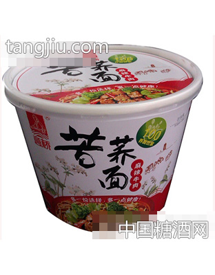方便苦荞面麻辣牛肉
