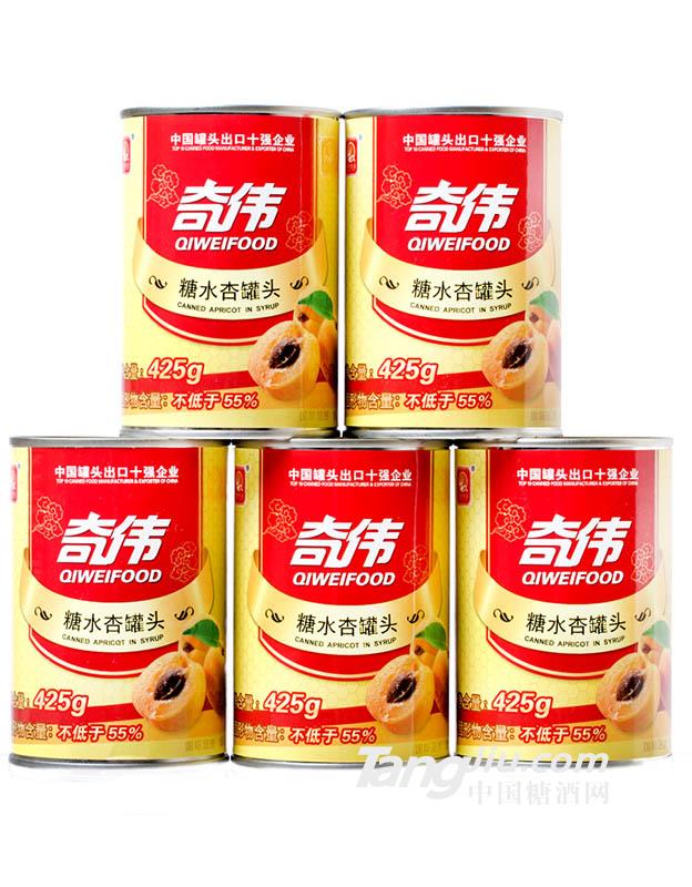奇伟杏罐头