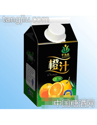 千为氏橙汁饮料
