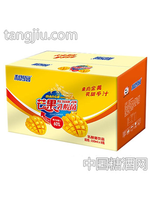 利智园芒果乳酸菌330mlX8