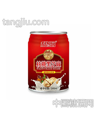 利智园核桃黑芝麻240ml