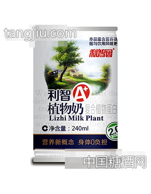 利智园利智A加植物奶240ml