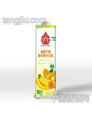 千汁汇香蕉芒果果汁饮料1L