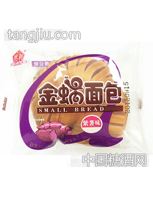 然利金蜗面包紫薯味