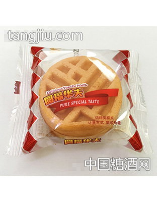 圆福华夫饼散装
