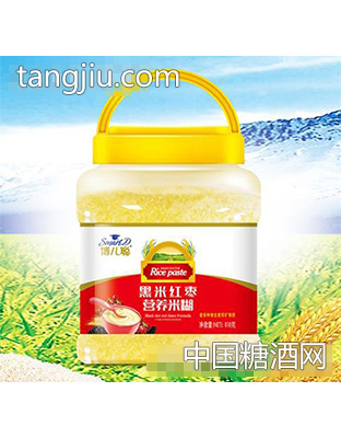 博儿聪黑米红枣营养米糊