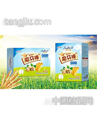博儿聪核桃味磨牙棒