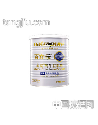 百立乐金冕纯牛初乳粉280g