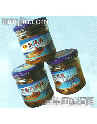 万丰香辣凤尾鱼罐头