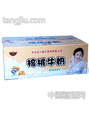瓶装核桃牛奶