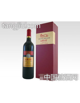 红叶庄园优选美乐干红葡萄酒