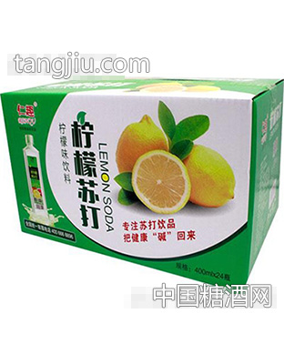 仁趣柠檬苏打苏打水400Ml箱装