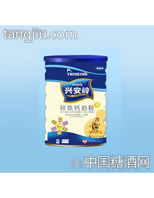 锌铁钙奶粉900g