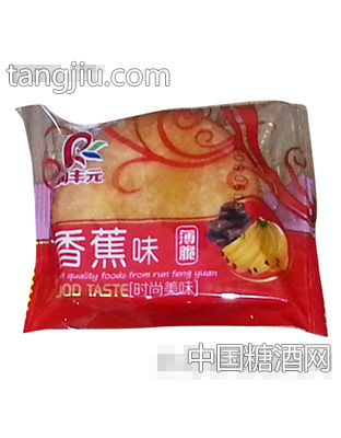 润丰元香蕉味薄脆饼