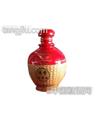 清香收藏酒红坛