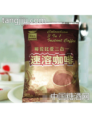瑞格乐速溶三合一咖啡