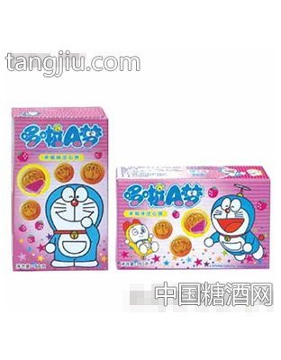 哆啦A梦草莓味注心饼