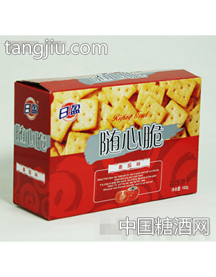 日盈102克随心脆番茄味