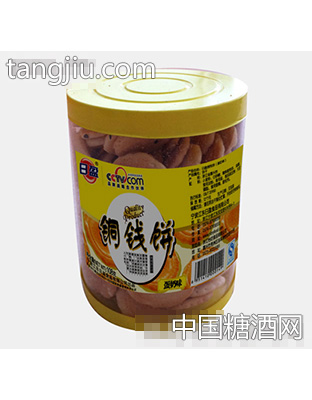 日盈108g铜钱饼蛋奶味