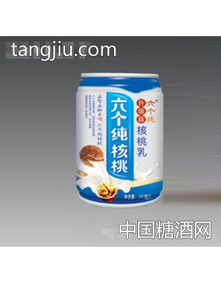 六个纯核桃核桃乳240ml