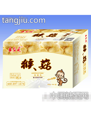 五谷风猴菇核桃乳箱装240ｇ