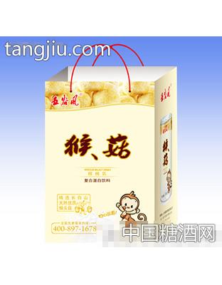 五谷风猴菇核桃乳手提箱装240ｇ