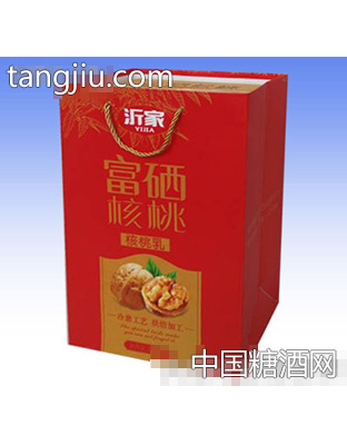沂家富硒核桃核桃乳手提箱（红）